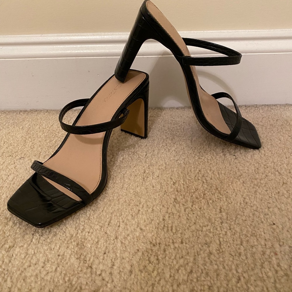 Black heels